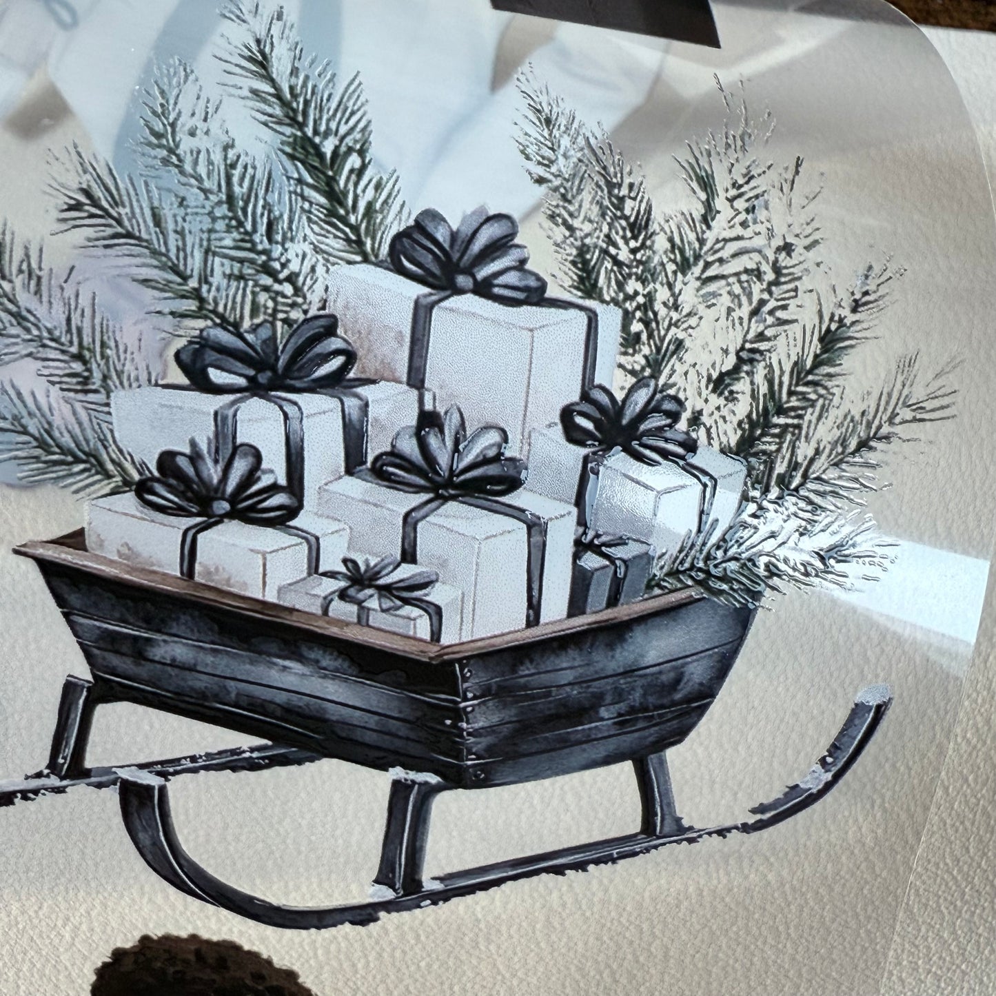 PET 3D raised Noir Noel Luxe and Pinkmas tape,one roll fashion, junk journal, scrapbooking,bullet journal, card making.