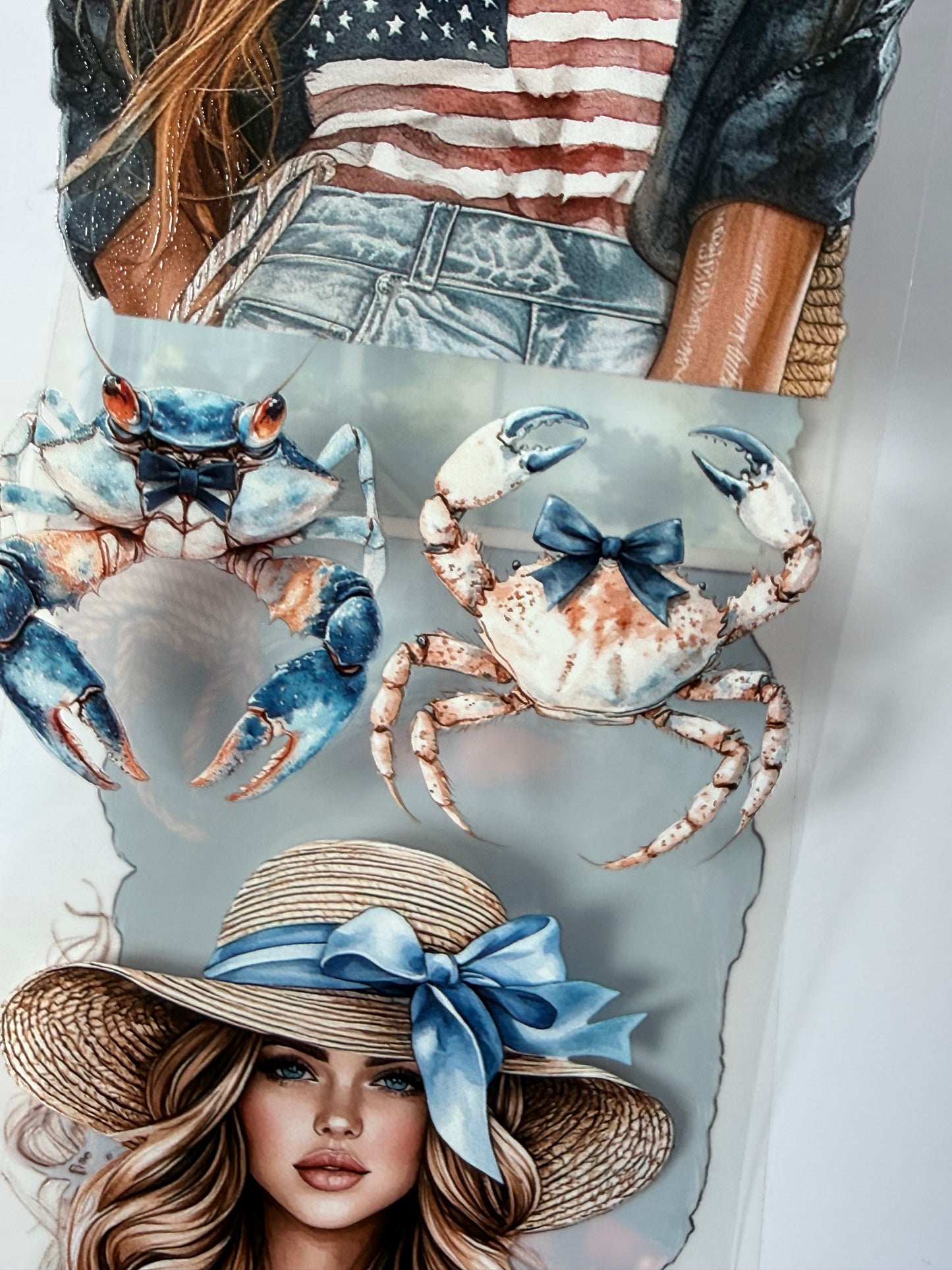East Coast Summer and Coastal Spring PET 3D raised tape