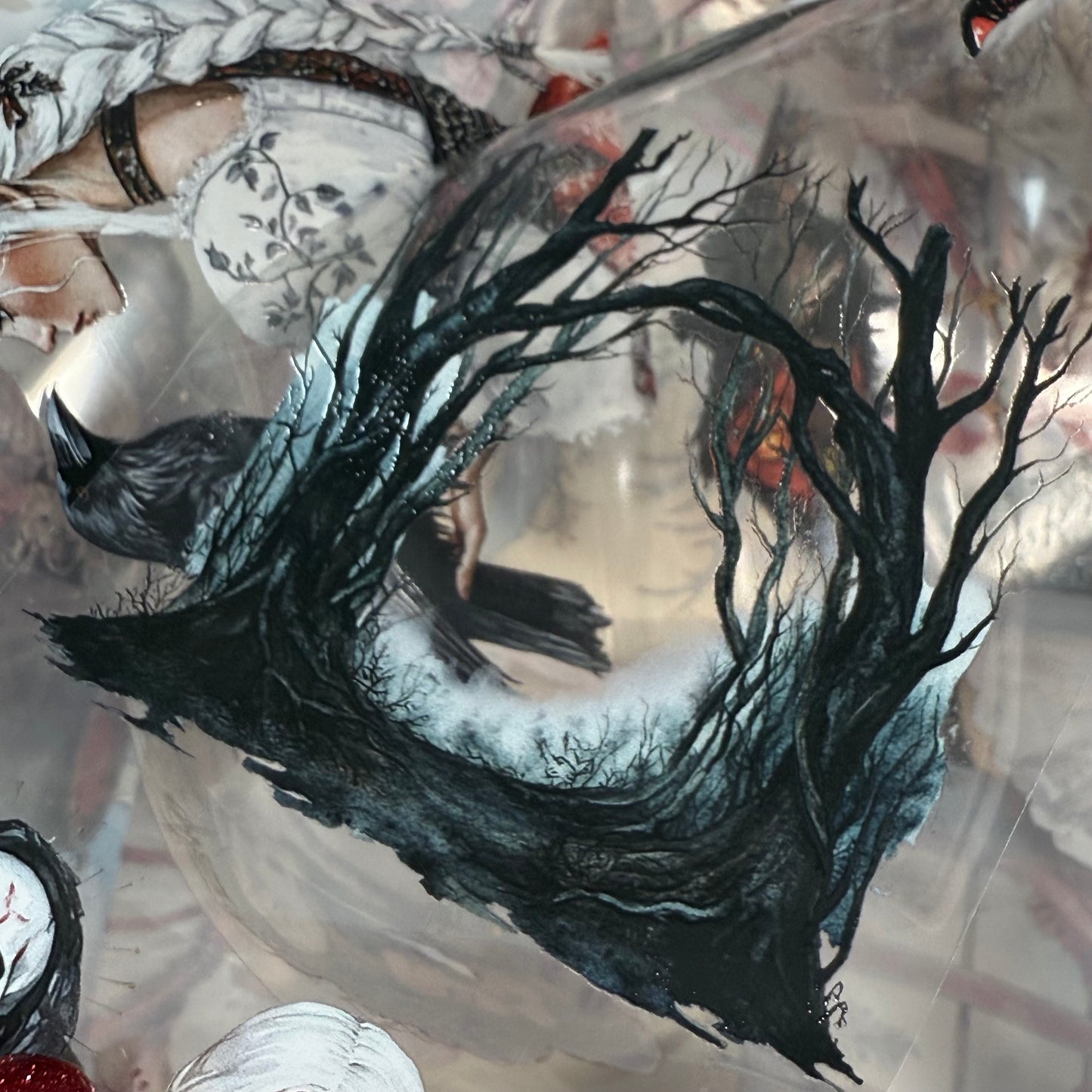 PET 3D raised Slavic Witch and Beltane day tape,one roll fashion, junk journal, scrapbooking,bullet journal, card making.