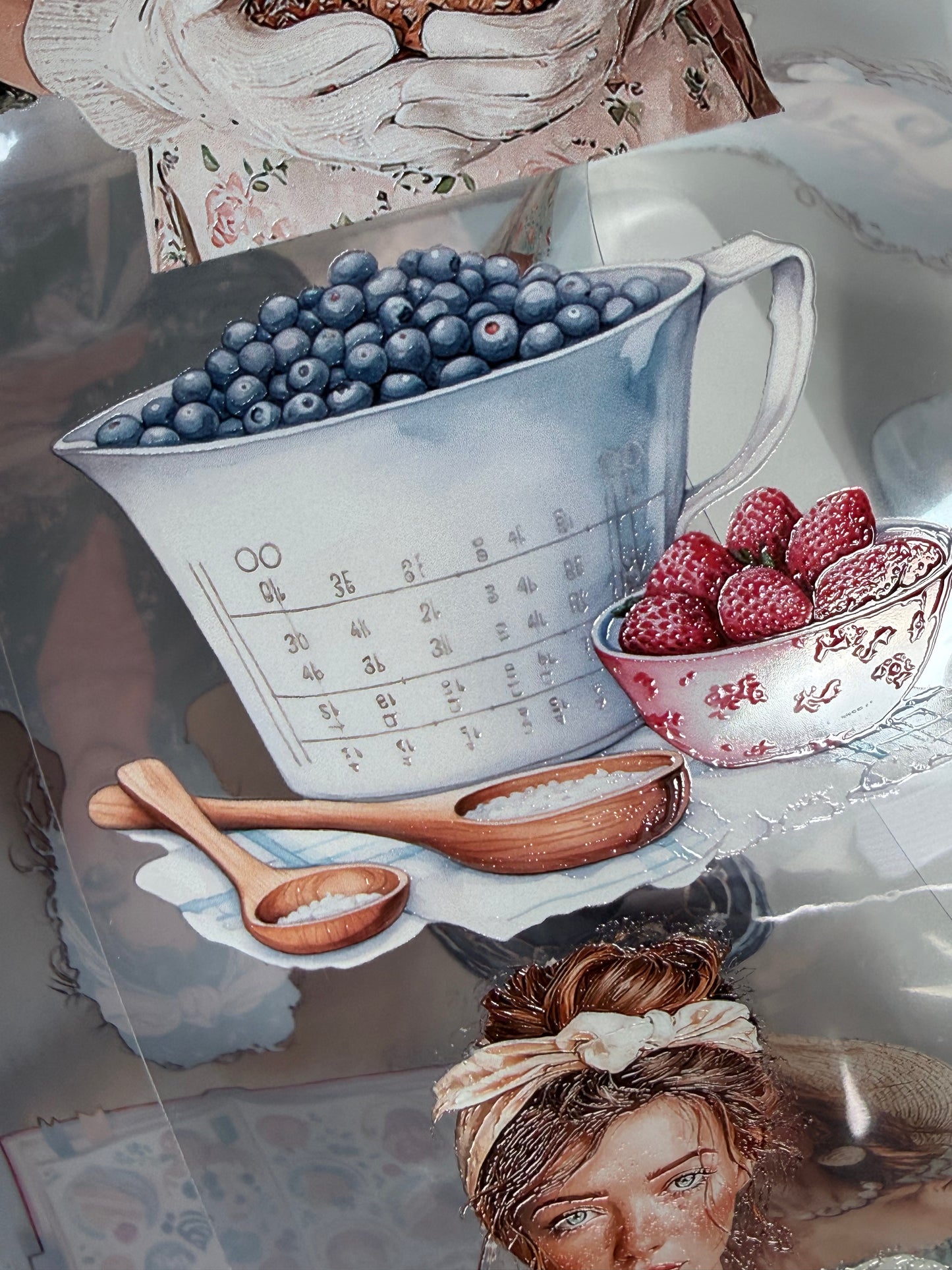 Baking Time and Nautical PET 3D raised tape