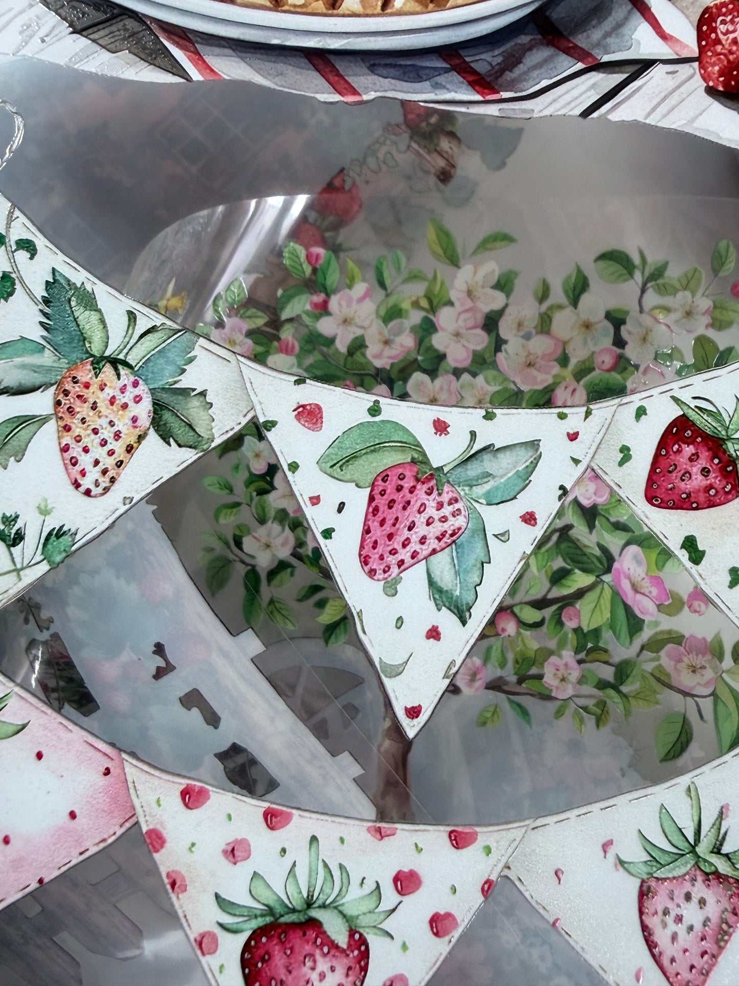 PET 3D raised Summer Landscape2 tape