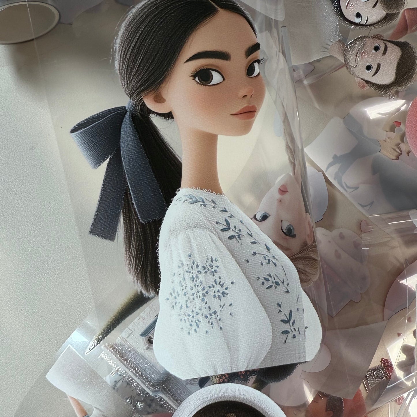 PET 3D raised Whimsical LOVE and Romantic Academia ape,one roll fashion, junk journal, scrapbooking,bullet journal, card making.