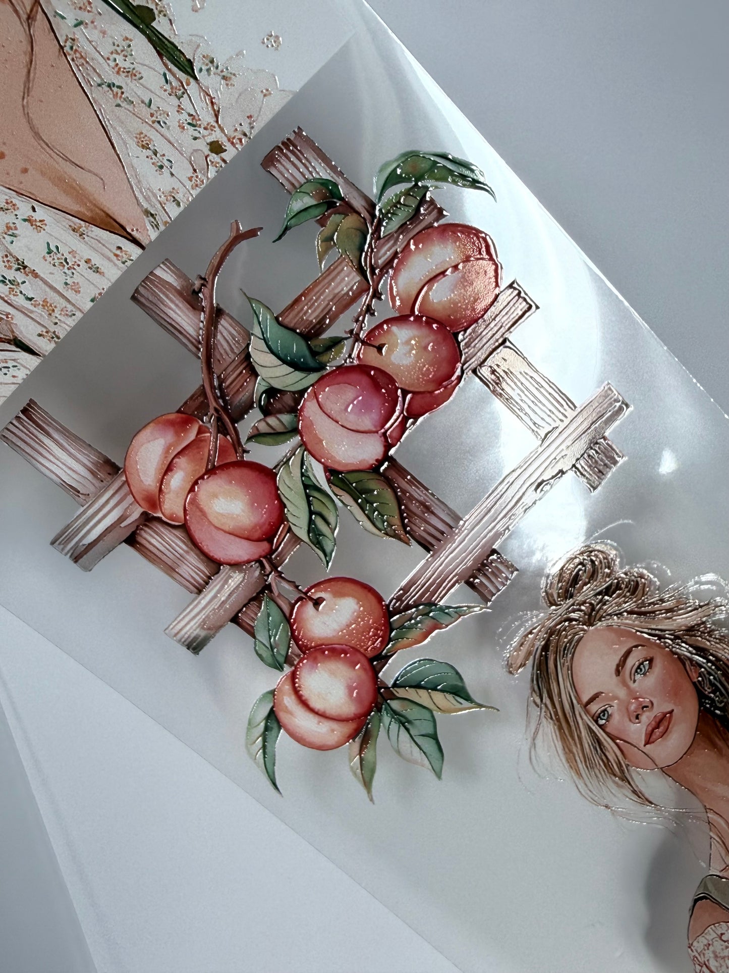 Moroccan Summer day and Peach Farm PET 3D raised tape