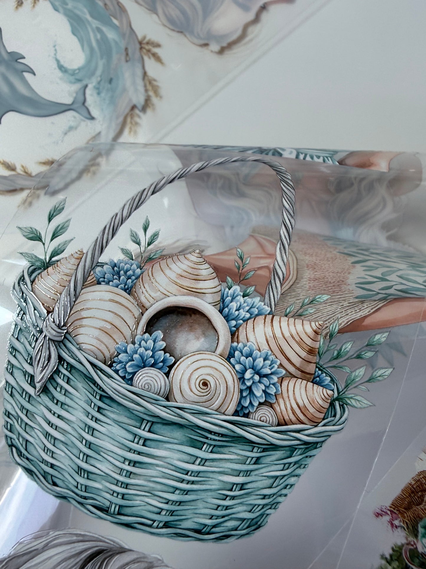 Lichtvelden and Parisian Summer PET 3D raised tape