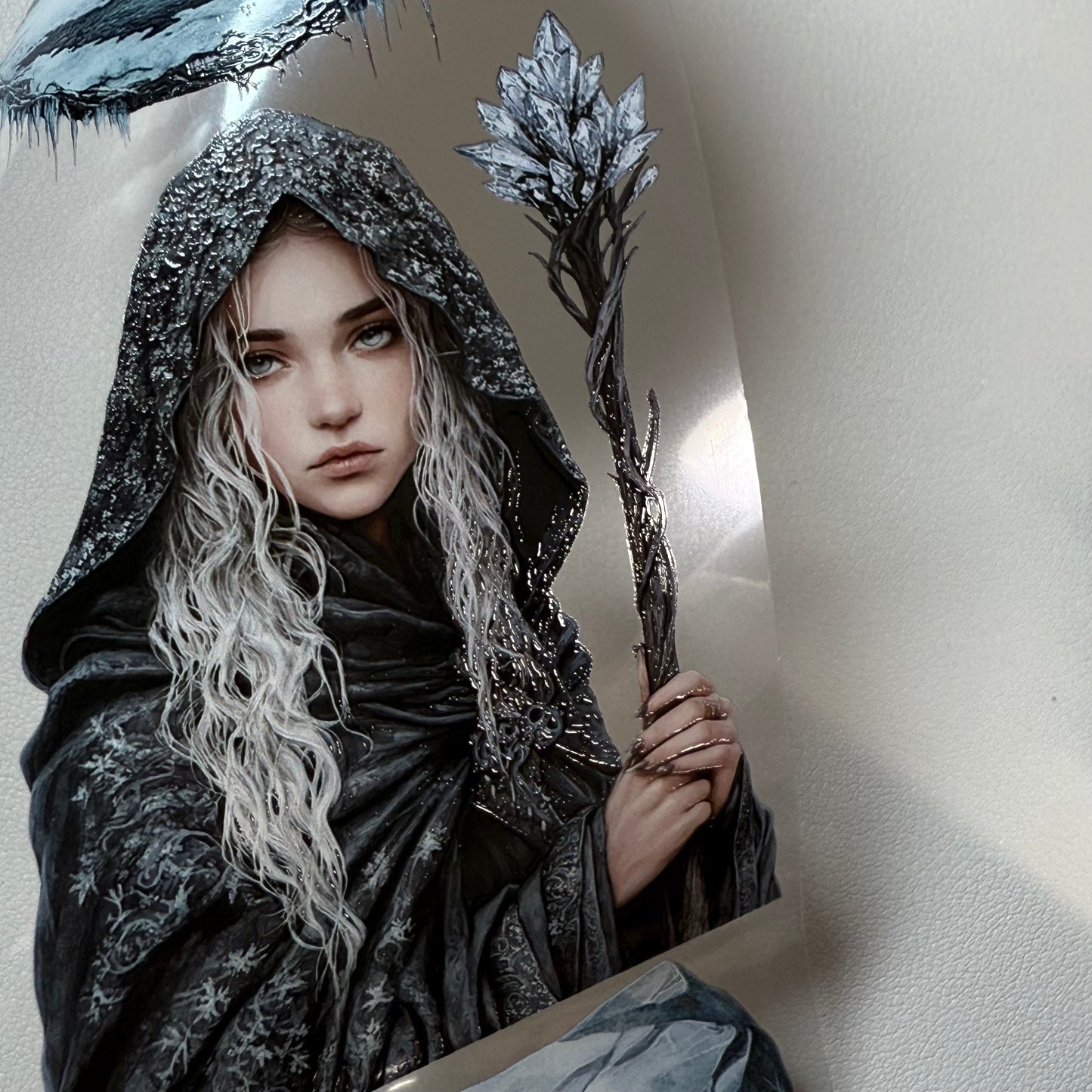 PET 3D raised Dark Academia Christmas and Winterwood Witch tape,one roll fashion, junk journal, scrapbooking,bullet journal, card making.