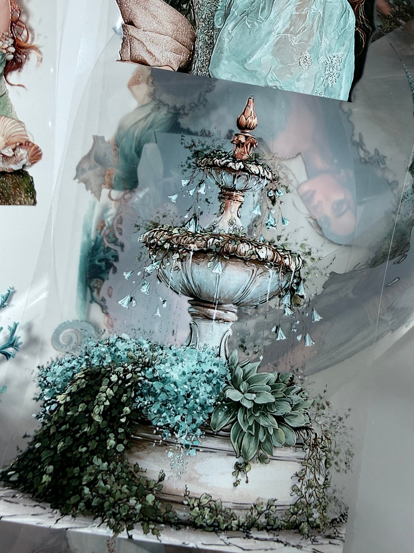 Princess of bells and Princess of abandoned lake PET 3D raised tape