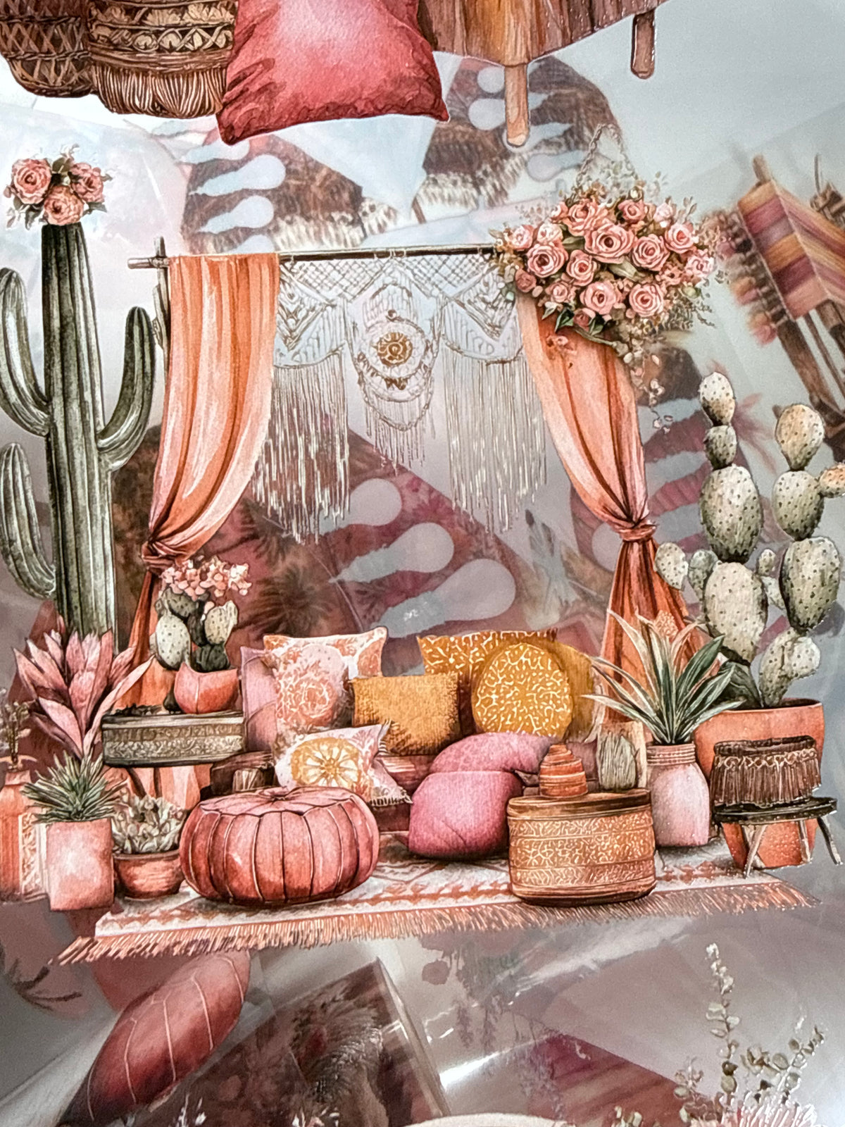 BUNDLE Boho summer  PET 3D raised tape