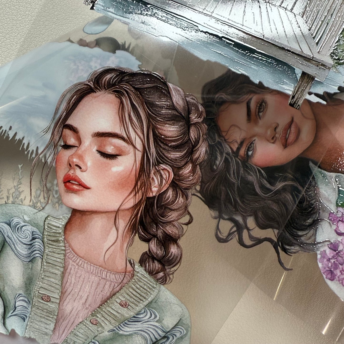 PET 3D raised Floral Drift and Deep Romance tape,one roll fashion, junk journal, scrapbooking,bullet journal, card making.