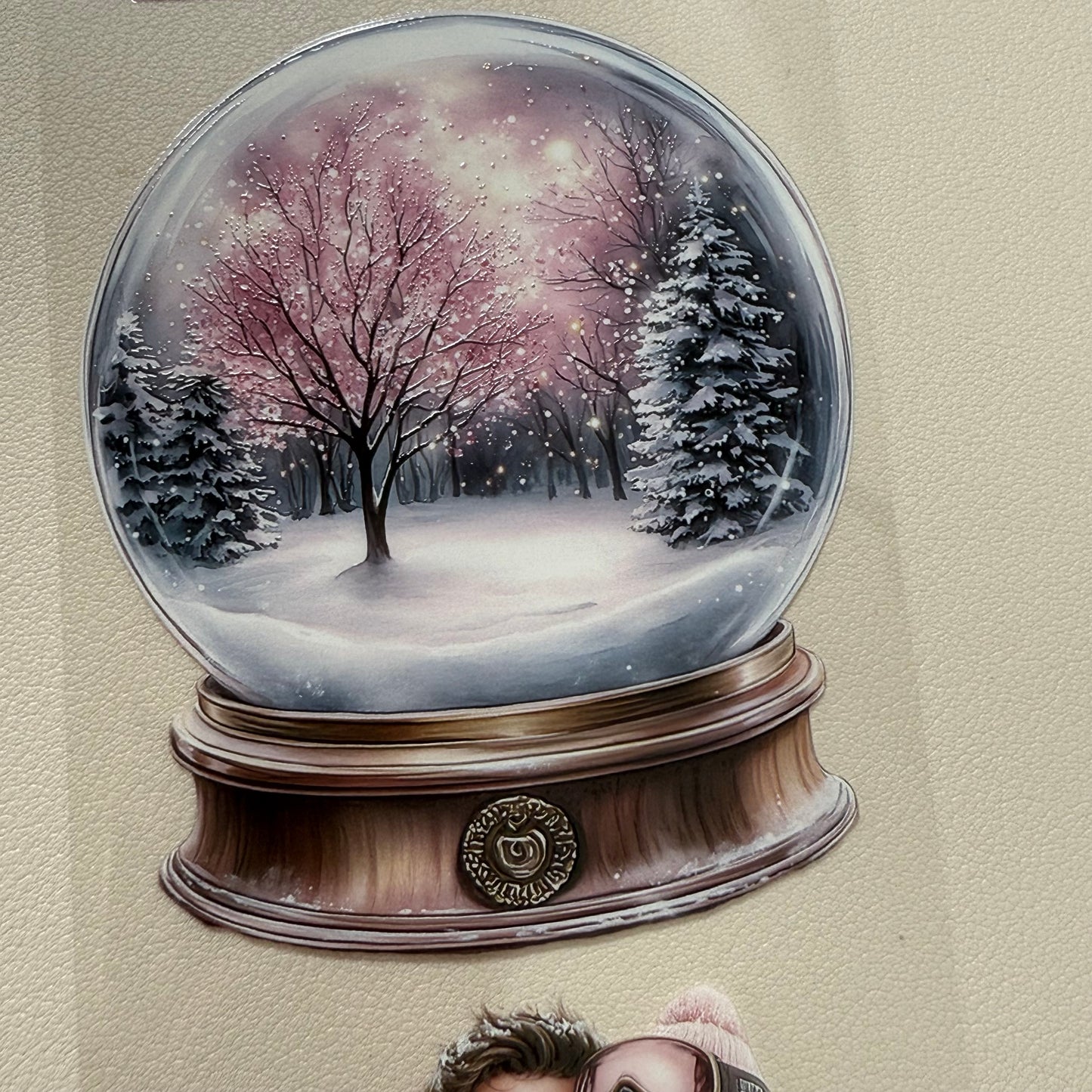 PET 3D raised Wild Love and Pink Winter Pastel tape,one roll fashion, junk journal, scrapbooking,bullet journal, card making.