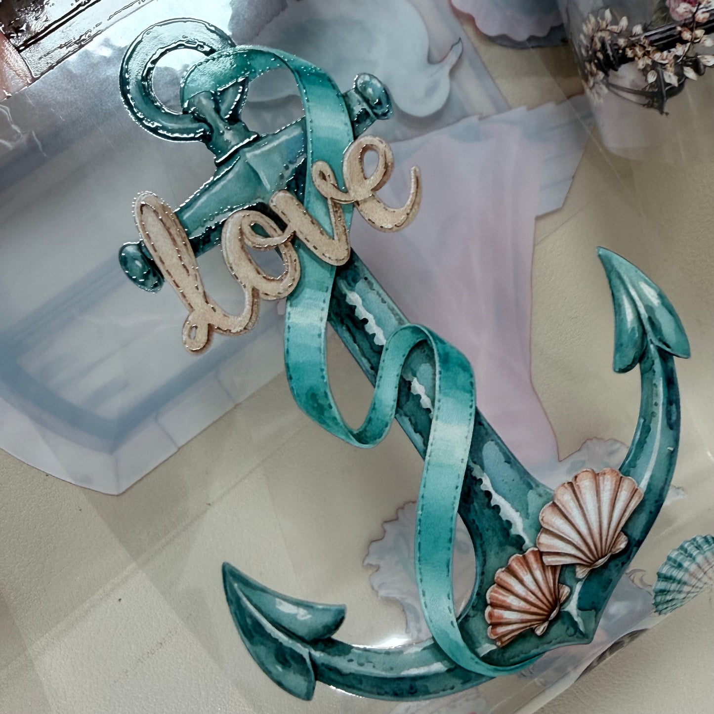 Parisian Balcony Letters and Ocean of Love Notes PET 3D raised tape,one roll fashion, junk journal, scrapbooking,bullet journal, card making.