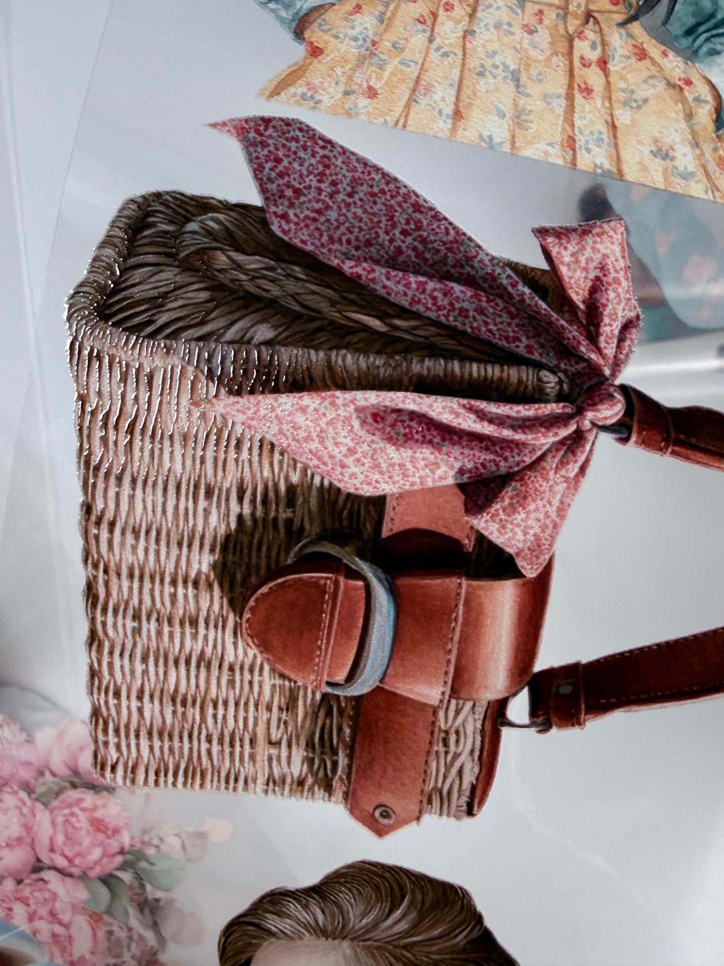 Spring coffee date and Soft garden brunch PET 3D raised tape
