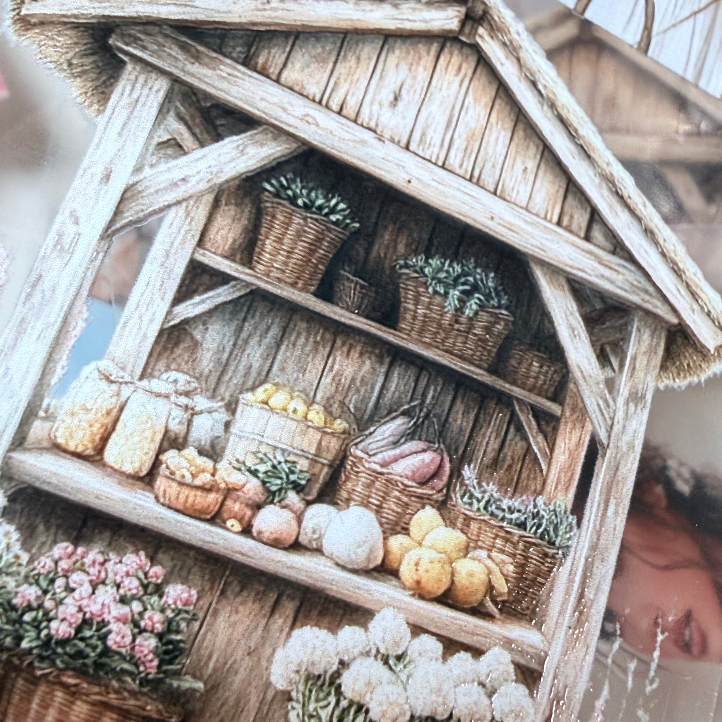 Rustic Meadow and Love you a Latte PET 3D raised tape