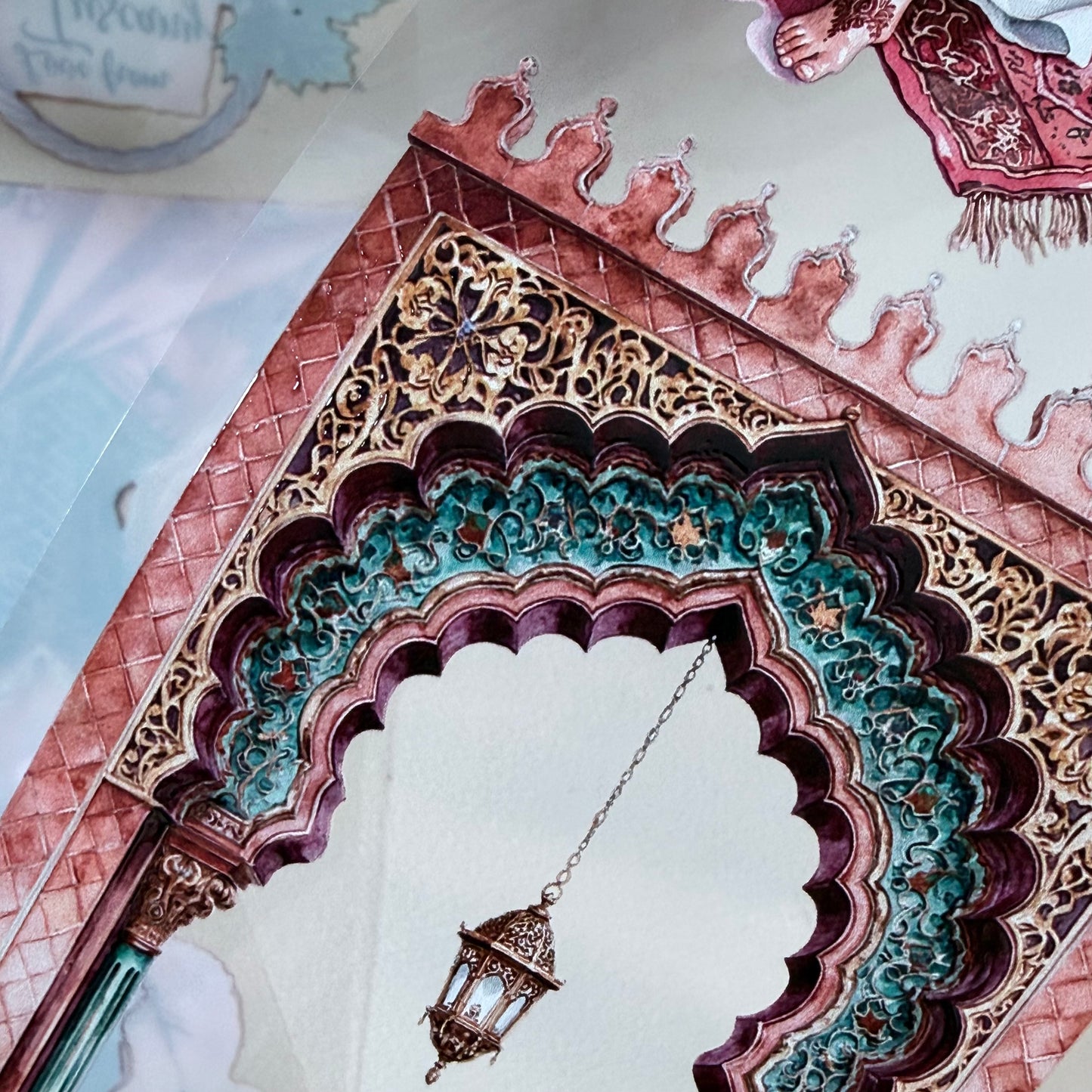 Kasbah Heart Bazaar and Tuscan Vineyard Promises PET 3D raised tape,one roll fashion, junk journal, scrapbooking,bullet journal, card making.