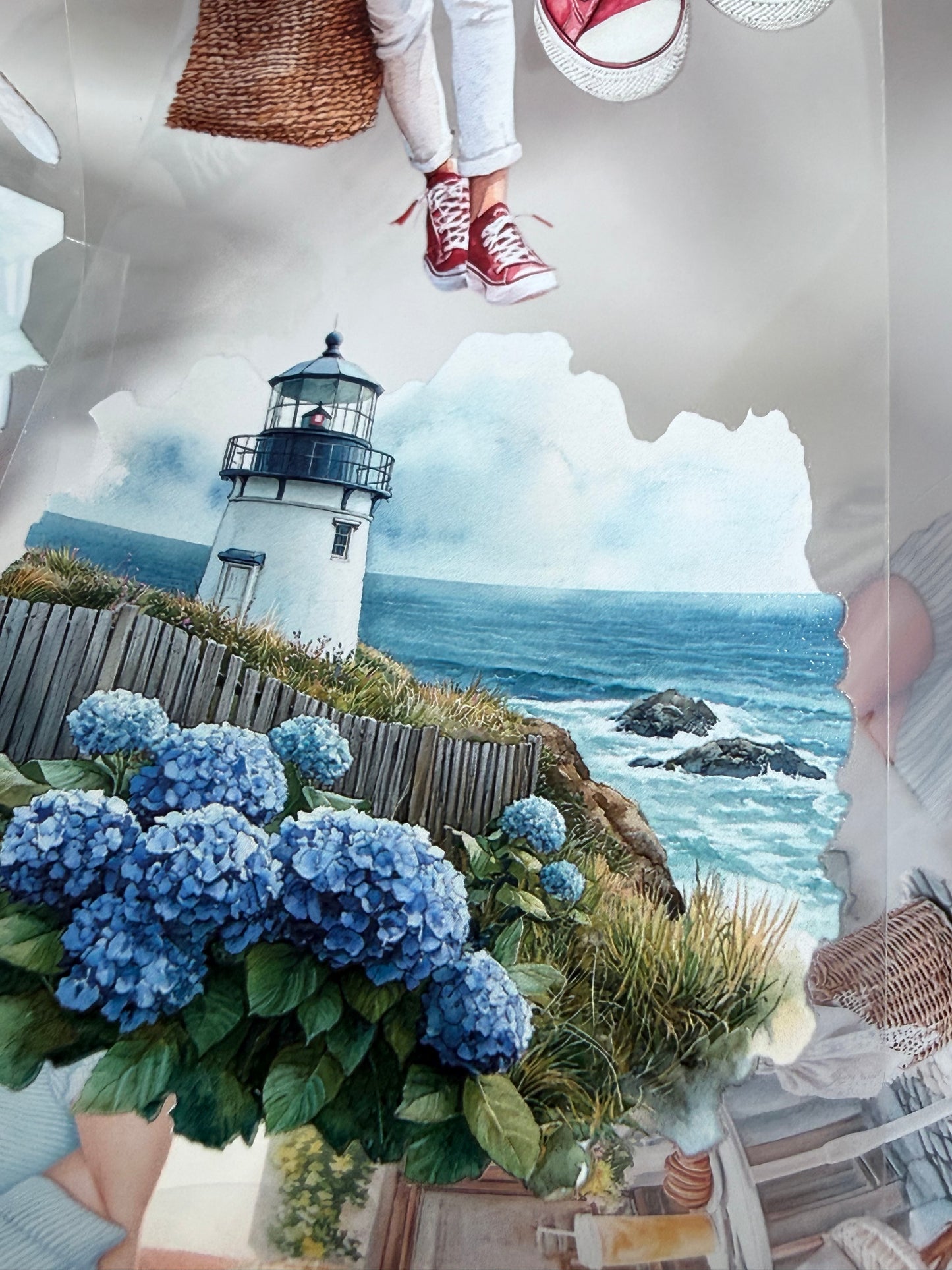 East Coast Summer and Coastal Spring PET 3D raised tape