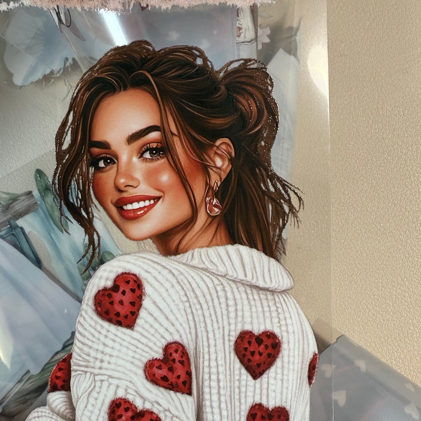 PET 3D raised Floral Drift and Deep Romance tape,one roll fashion, junk journal, scrapbooking,bullet journal, card making.