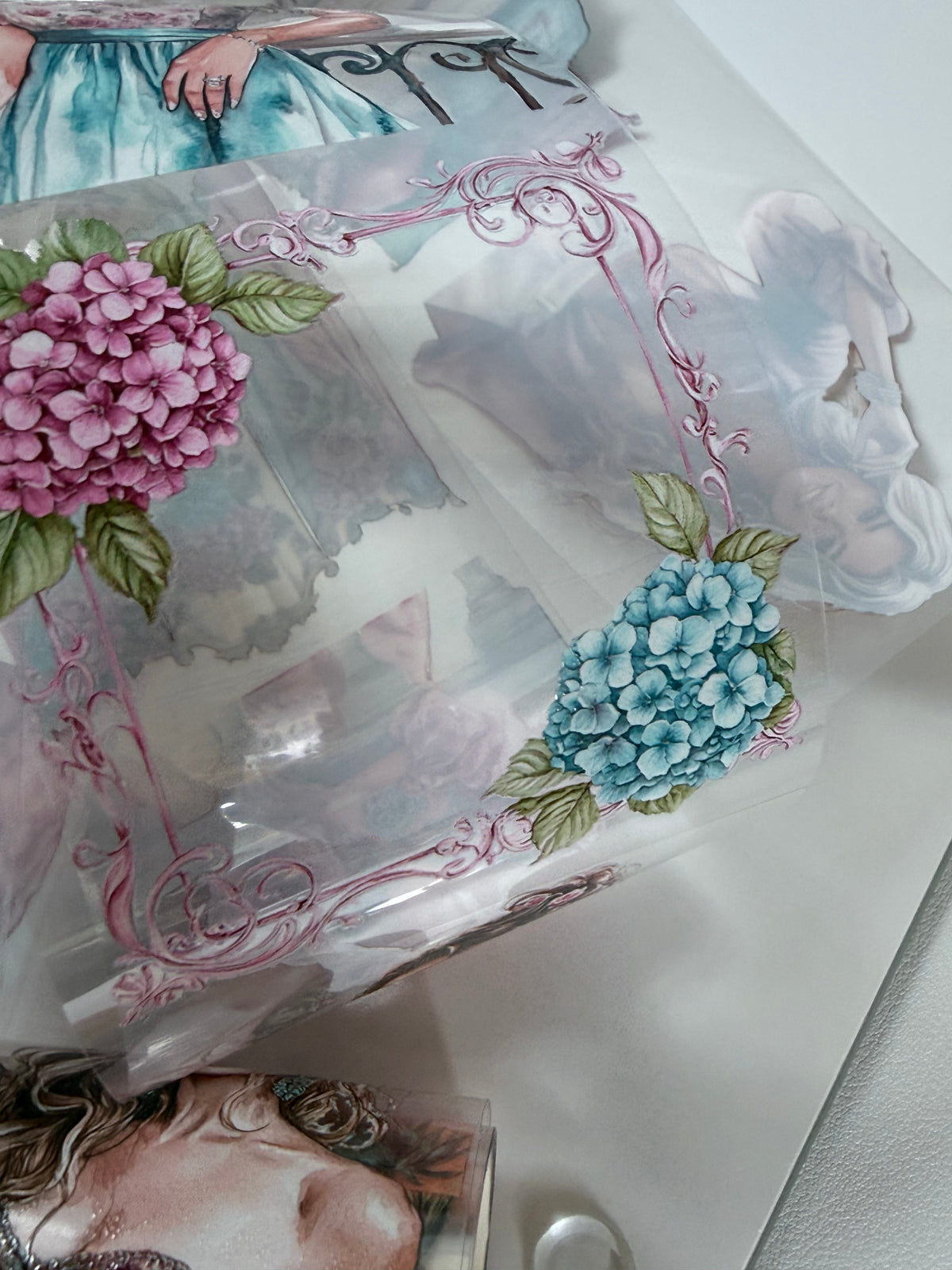 Moroccan Escape and Florentine Flourish PET 3D raised tape