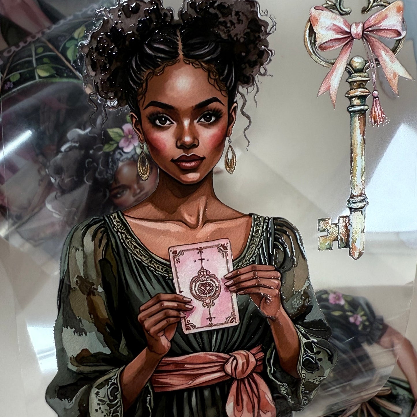 PET 3D raised Secrets of the Underworld and Halloween Mysteries tape,one roll fashion, junk journal, scrapbooking,bullet journal, card making.