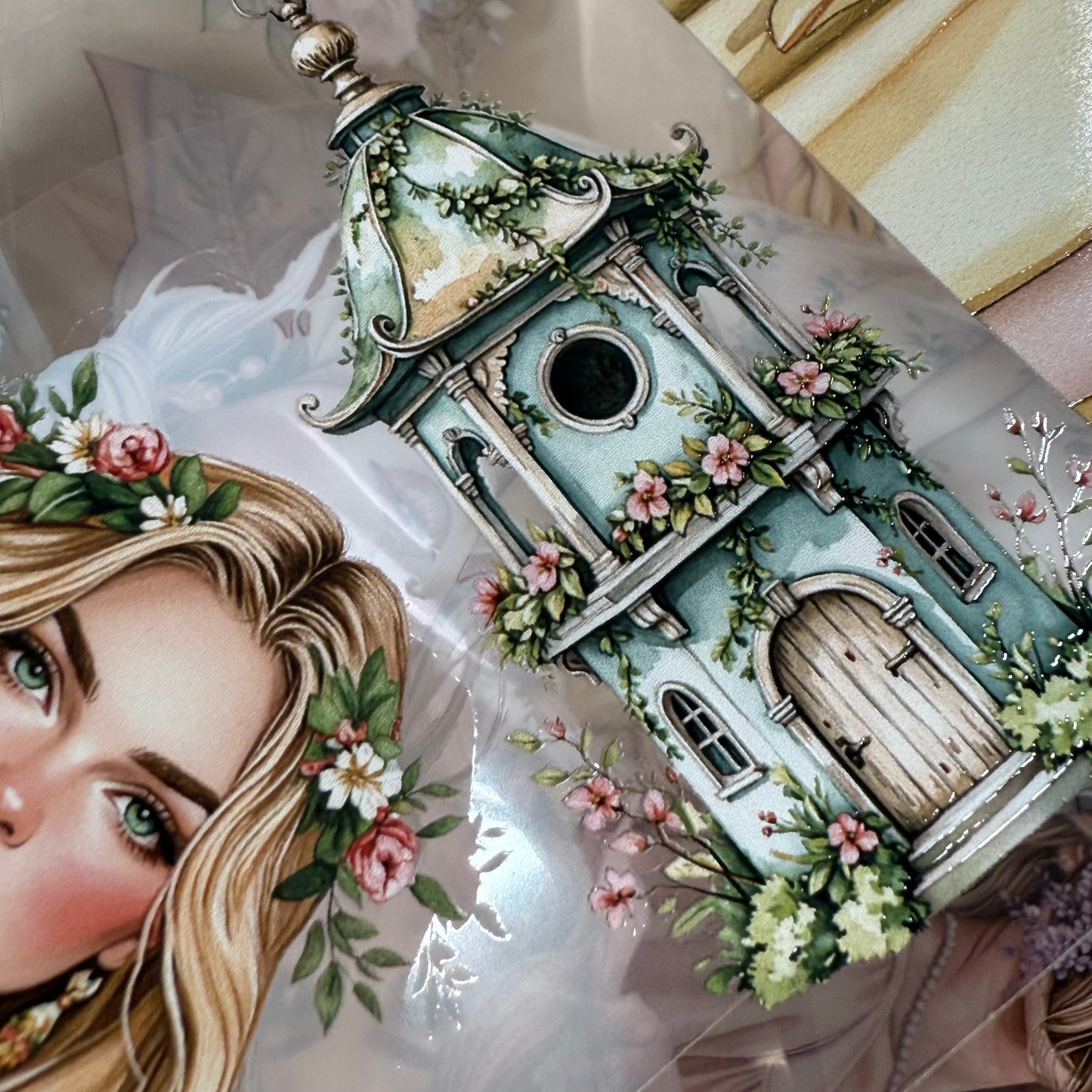 PET Vanity Bloom and Orianas Bower 3D raised tape,one roll fashion, junk journal, scrapbooking,bullet journal, card making.