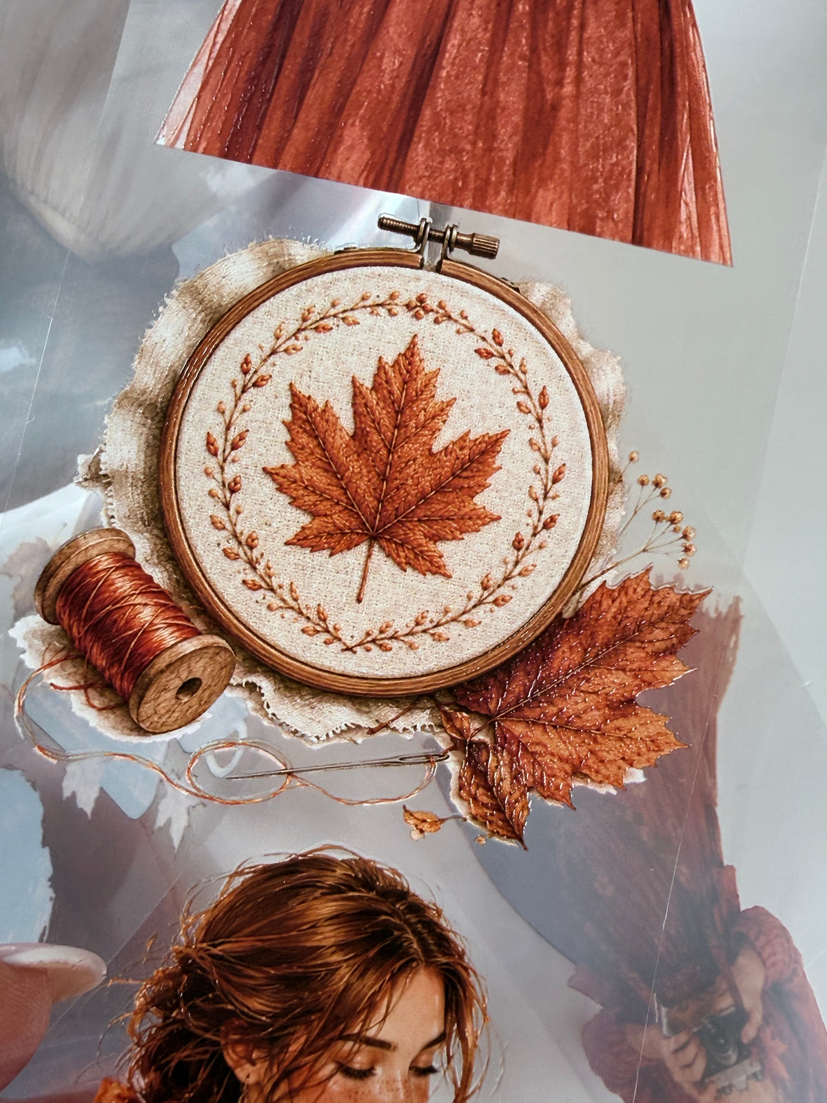 Amber and Mocha Harvest PET 3D raised tape