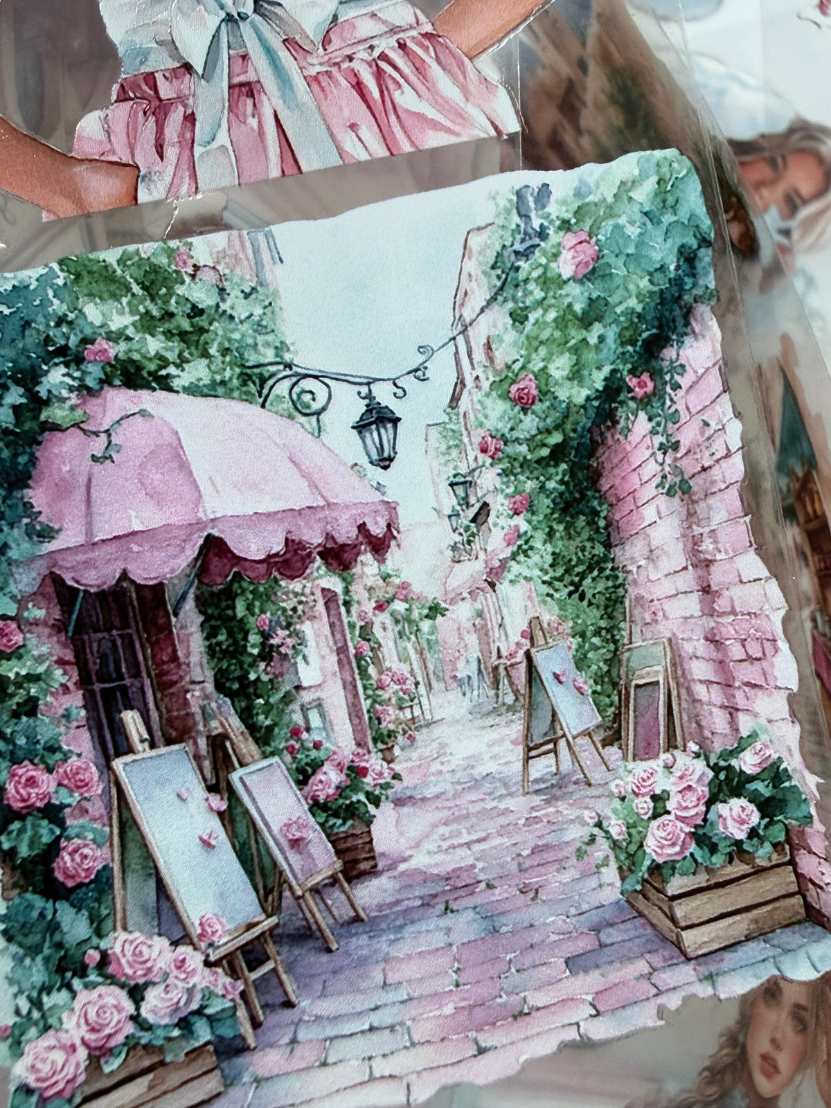 Moroccan Escape and Florentine Flourish PET 3D raised tape