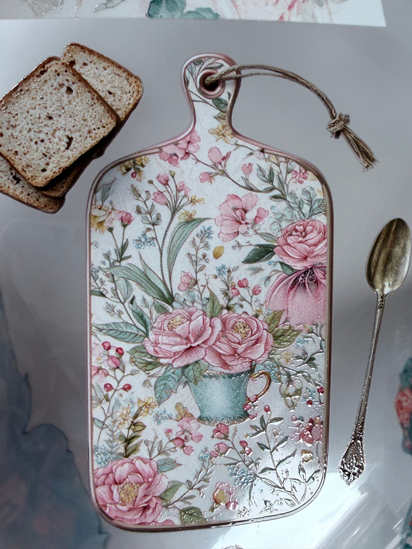 Spring coffee date and Soft garden brunch PET 3D raised tape