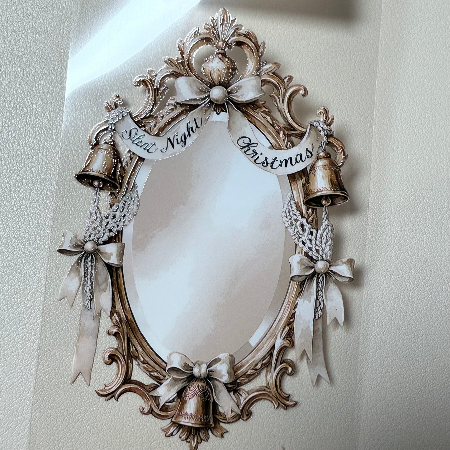 PET 3D raised Christmas in the city and Boho Golden Christmas tape,one roll fashion, junk journal, scrapbooking,bullet journal, card making.