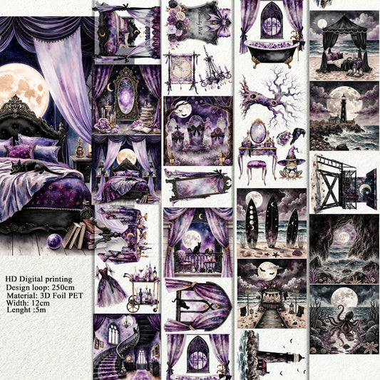 BUNDLE Dark Tides PET 3D raised tape