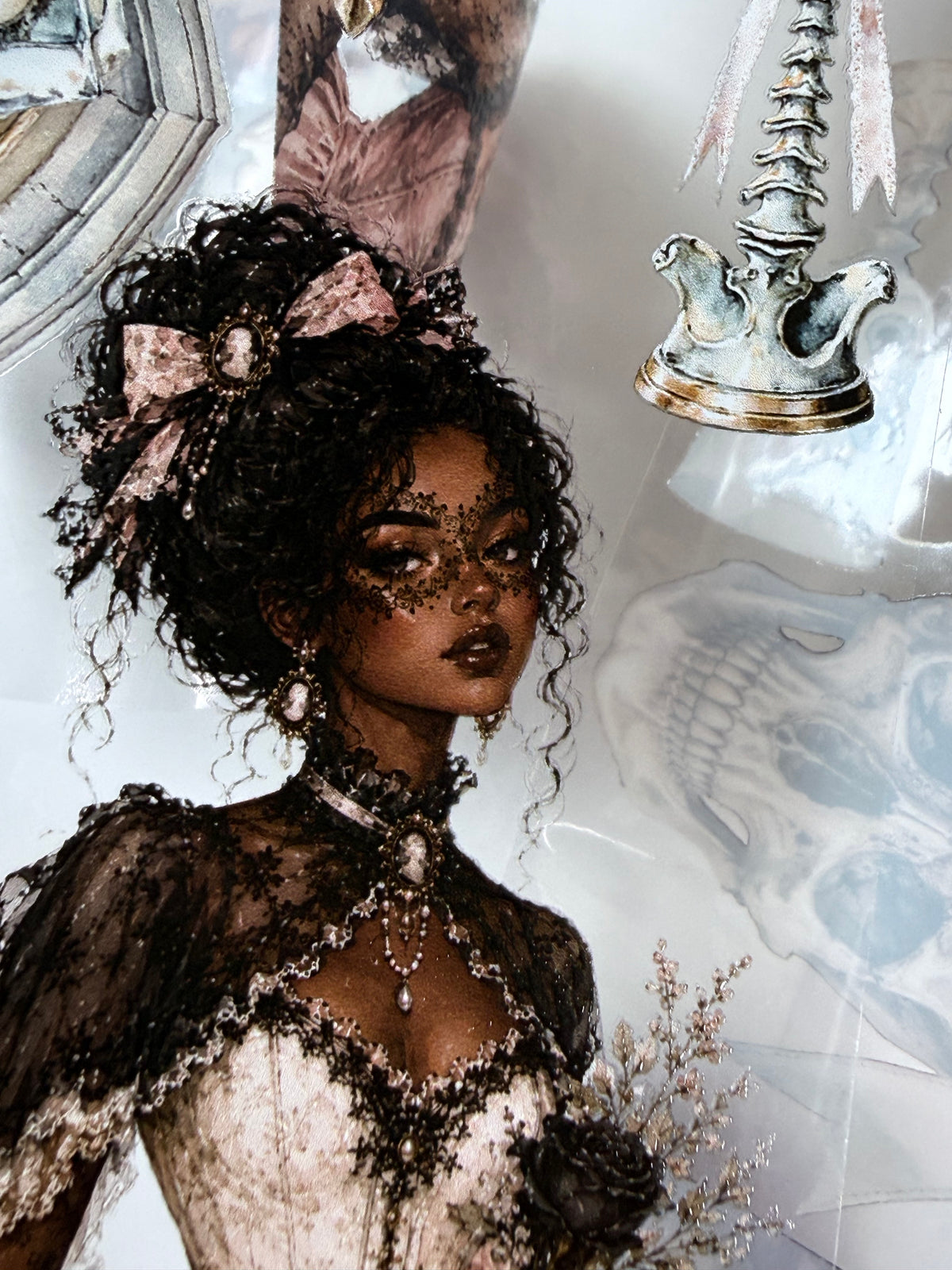 Coven Café and Maison Macabre PET 3D raised tape