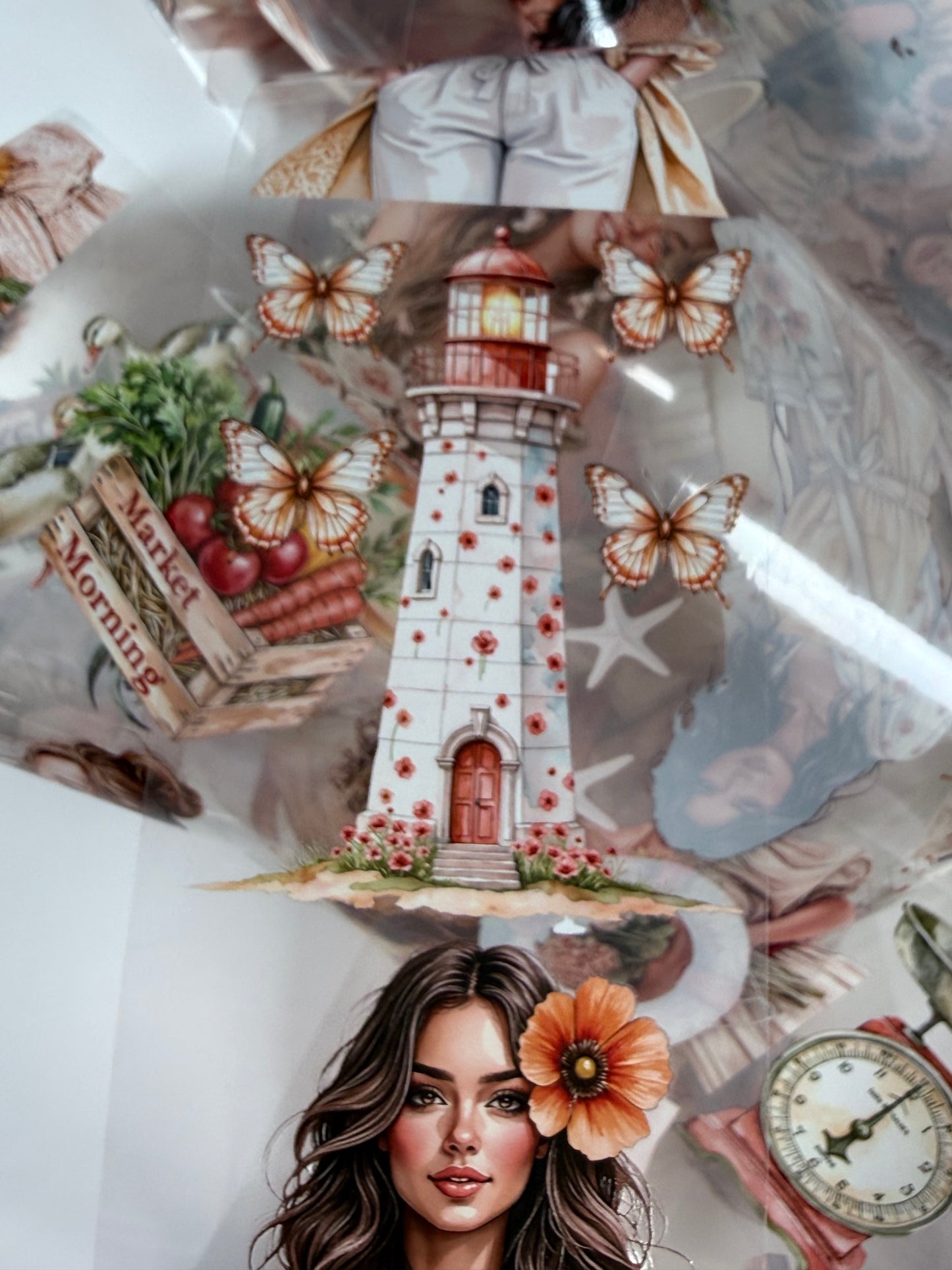 Bloemenzee Summer and Sunwashed Market PET 3D raised tape