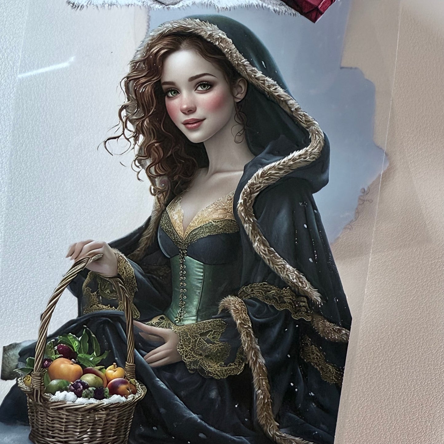 PET 3D raised Winter mood tape,one roll fashion, junk journal, scrapbooking,bullet journal, card making.