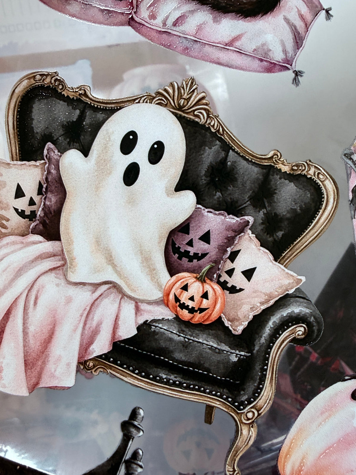 Halloween Landscape PET 3D raised tape.