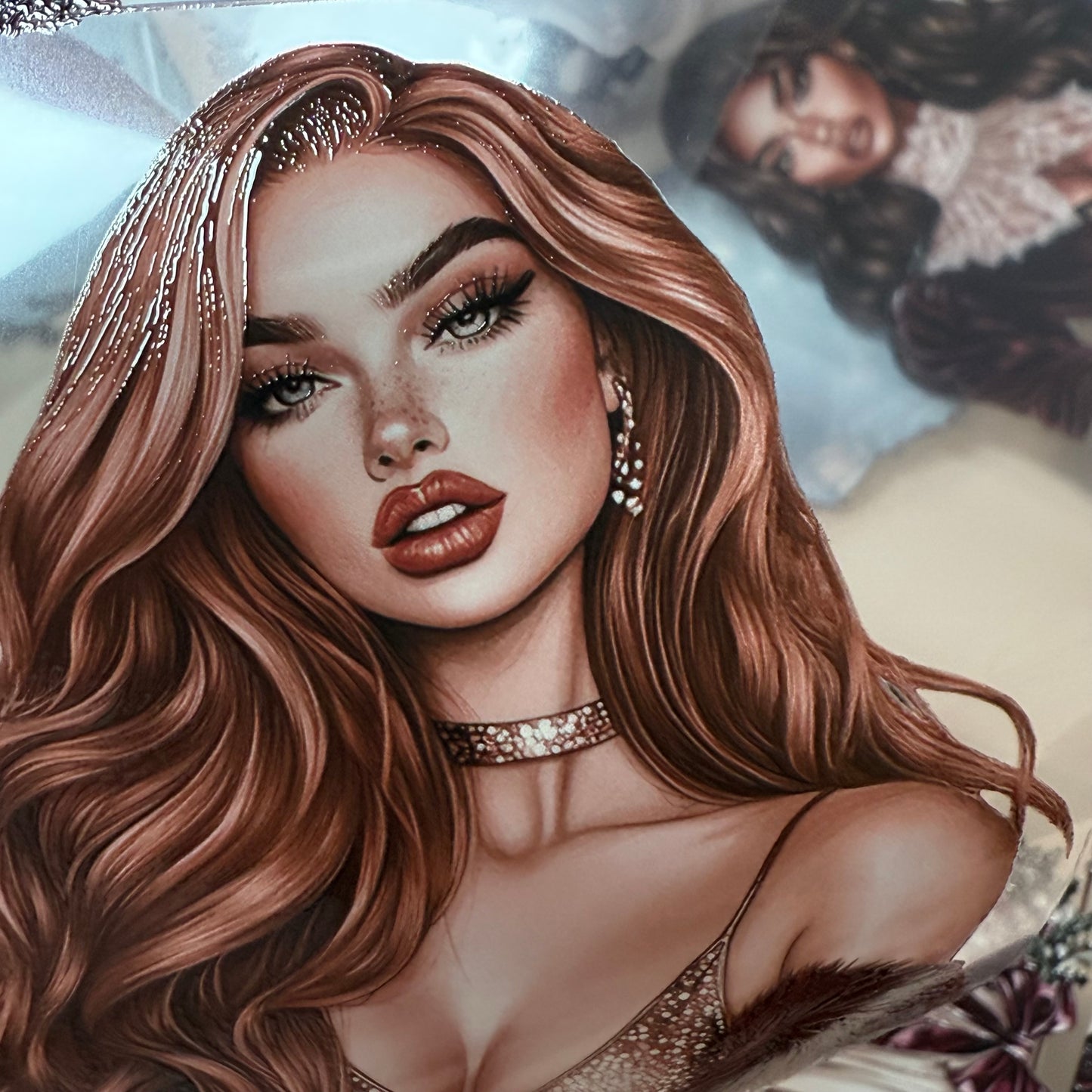 PET 3D raised Midnight Mistletoe and Holiday Magic tape,one roll fashion, junk journal, scrapbooking,bullet journal, card making.