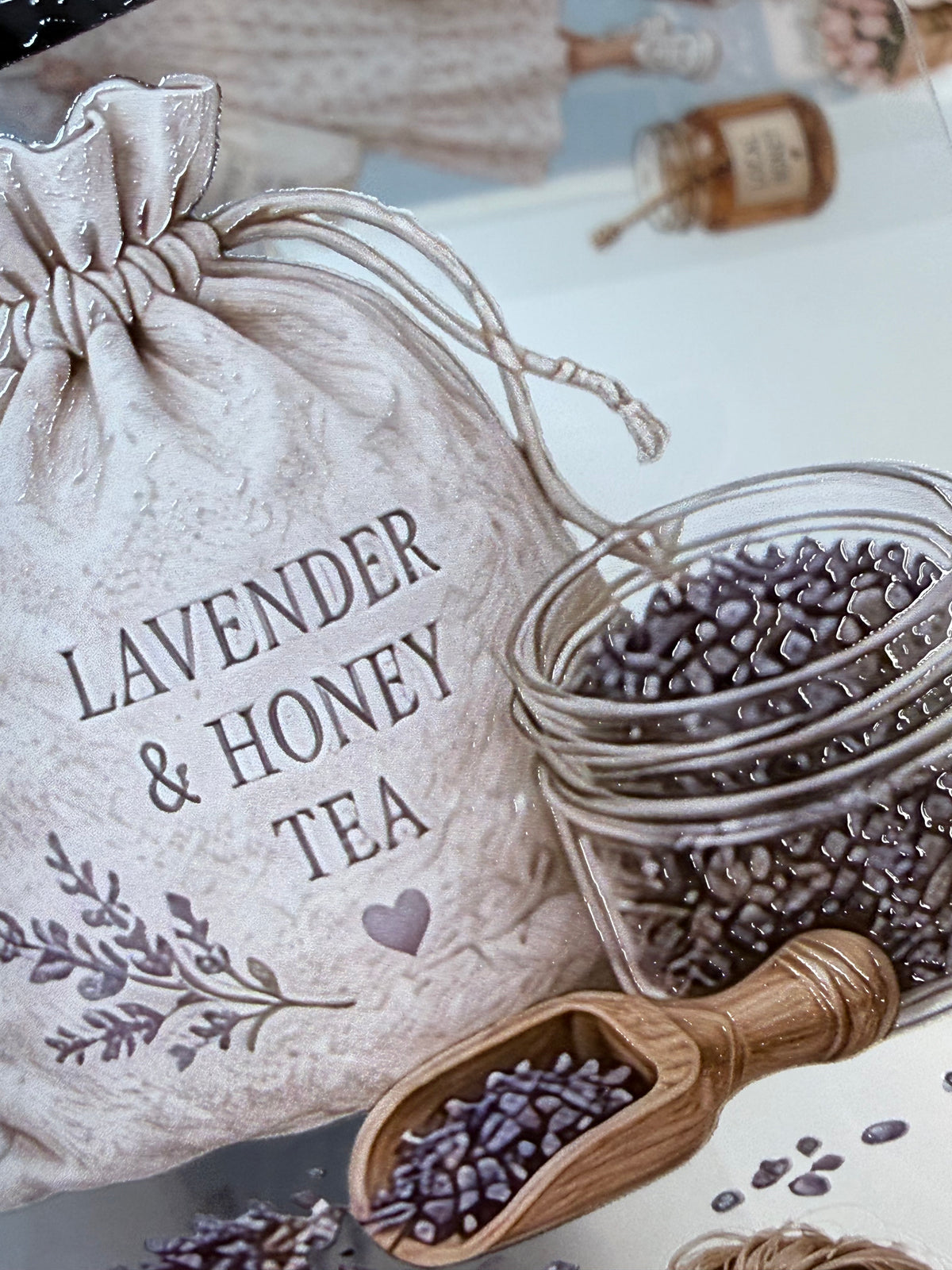 BUNDLE  Lavendel  PET 3D raised tape