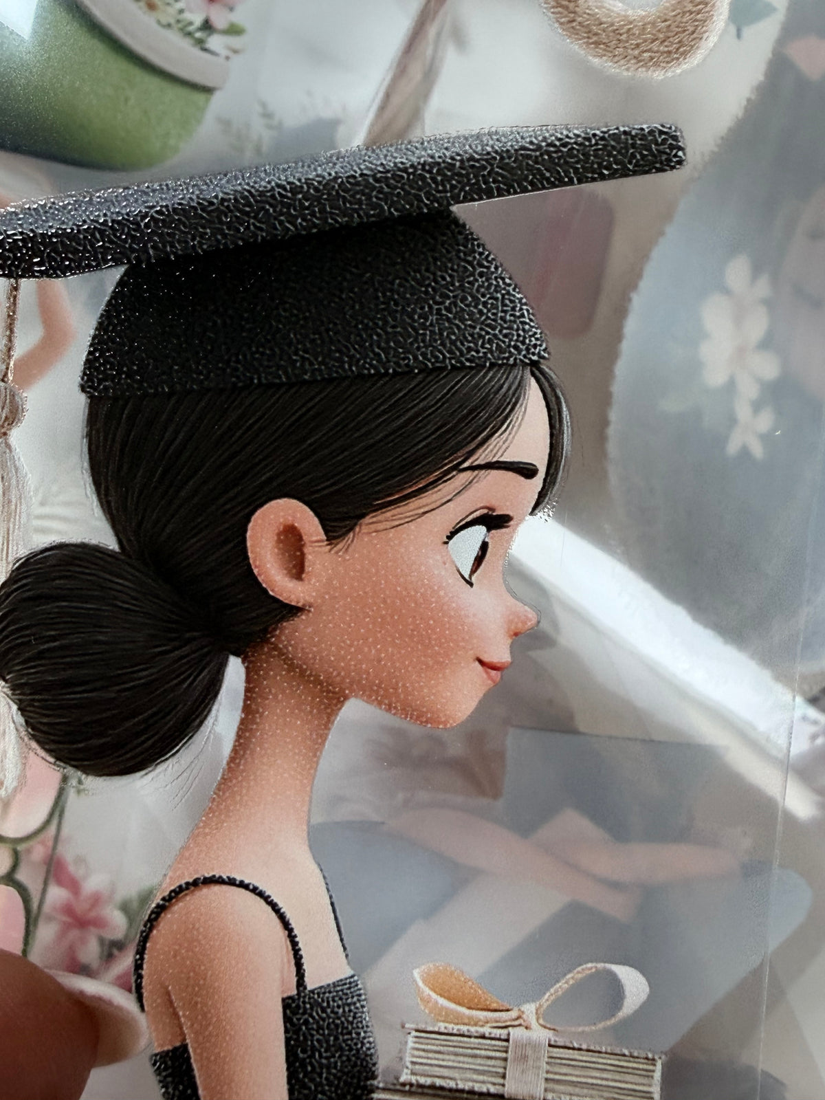 Whimsical Seaside Summer and Graduation PET 3D raised tape