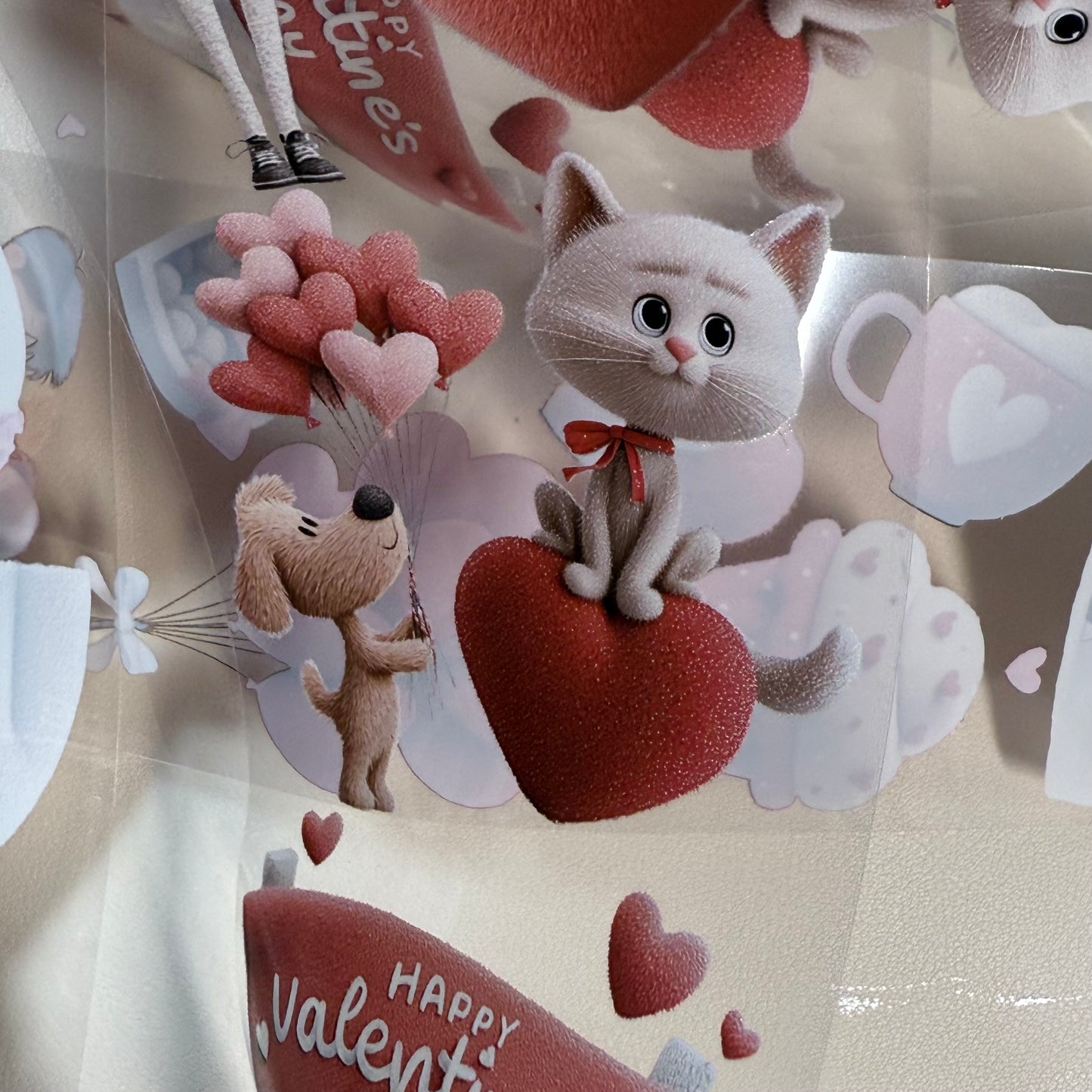 PET 3D raised Whimsical LOVE and Romantic Academia ape,one roll fashion, junk journal, scrapbooking,bullet journal, card making.