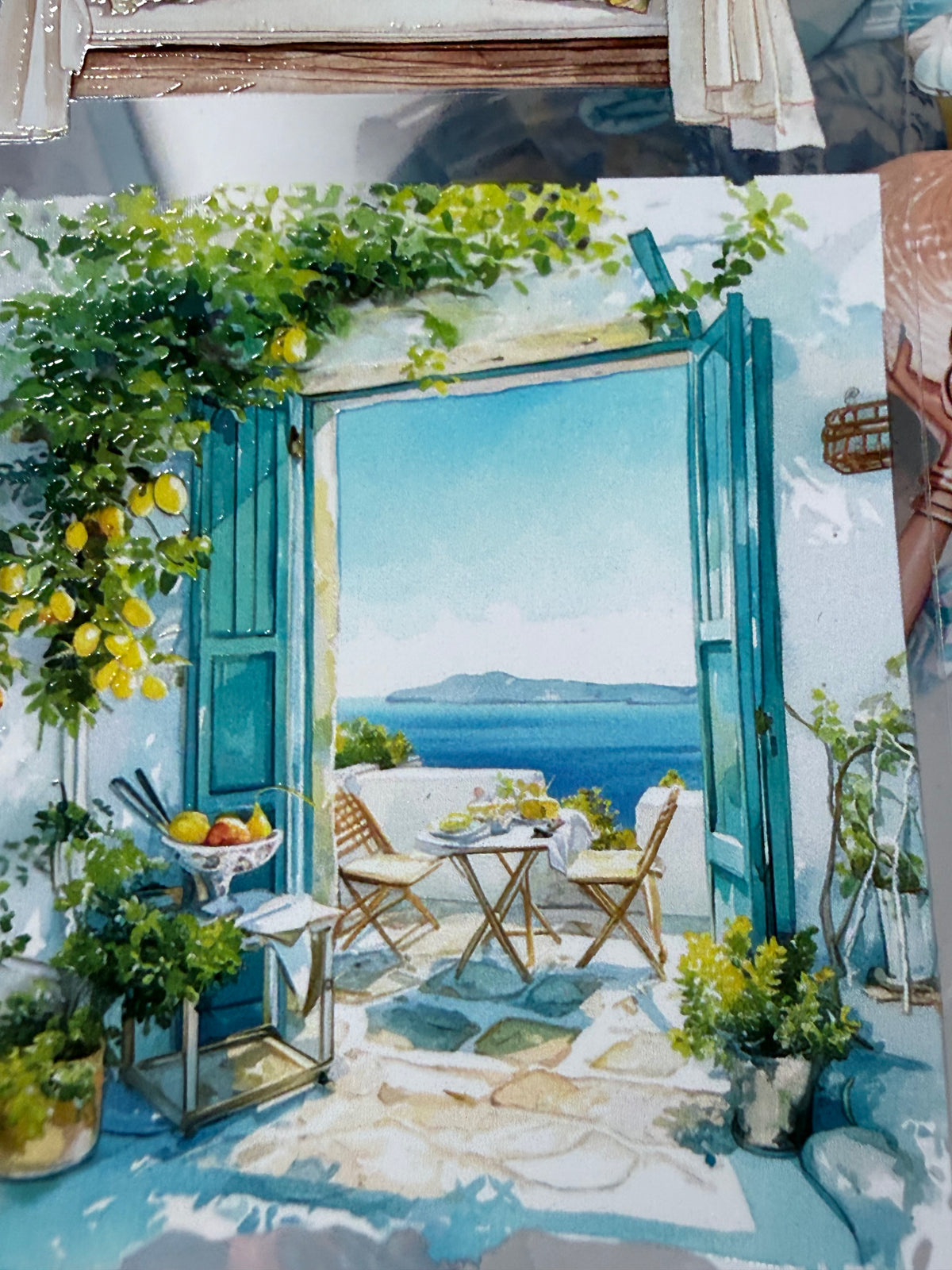 Miss Marine and Blue Amalfi Planner PET 3D raised tape