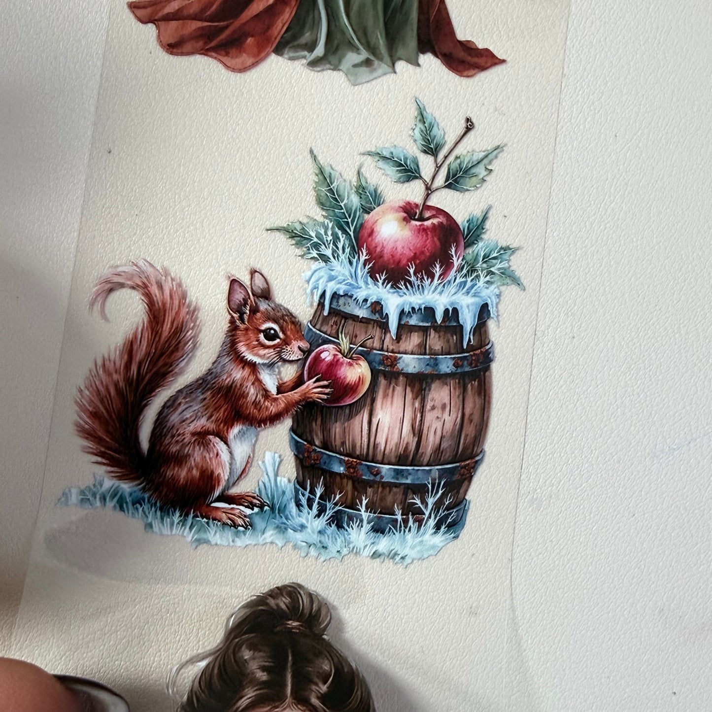 Elves of the Silent Orchard and  Dark Academia Valentine PET 3D raised tape,one roll fashion, junk journal, scrapbooking,bullet journal, card making.
