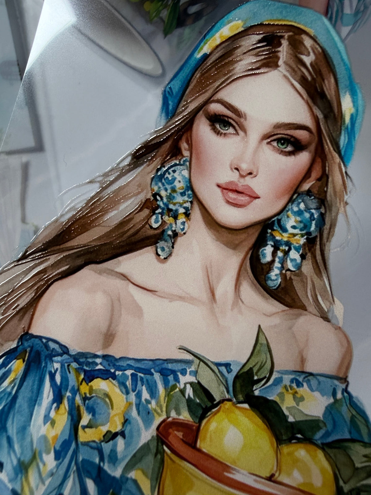 Miss Marine and Blue Amalfi Planner PET 3D raised tape