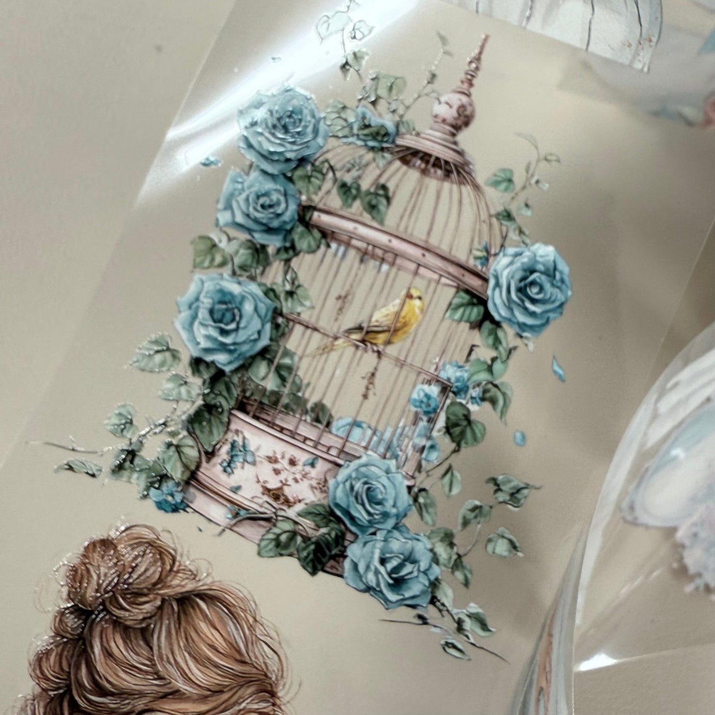 PET Grandmillennial Aesthetic and Dog Lovers 3D raised tape,one roll fashion, junk journal, scrapbooking,bullet journal, card making.