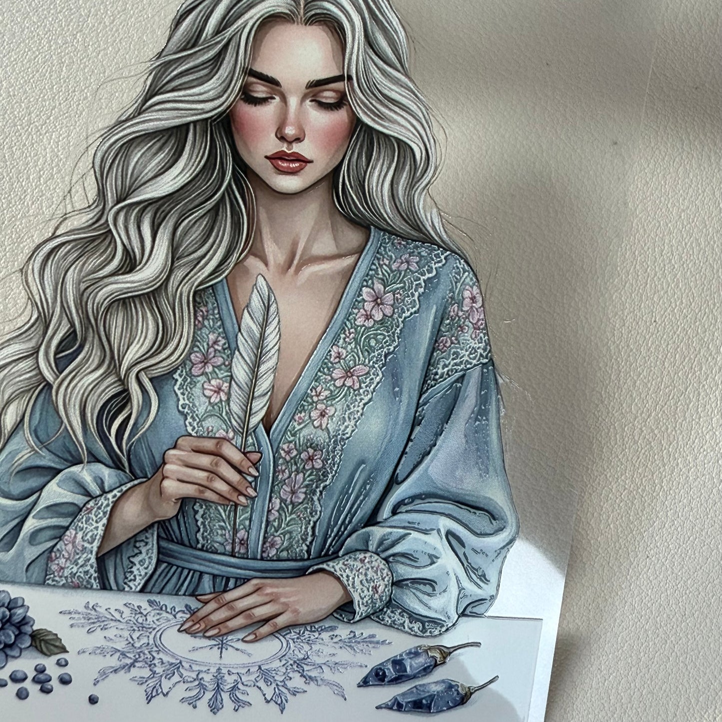 PET 3D raised Magical Apothecary in Winter and Winter Fairytale tape,one roll fashion, junk journal, scrapbooking,bullet journal, card making.