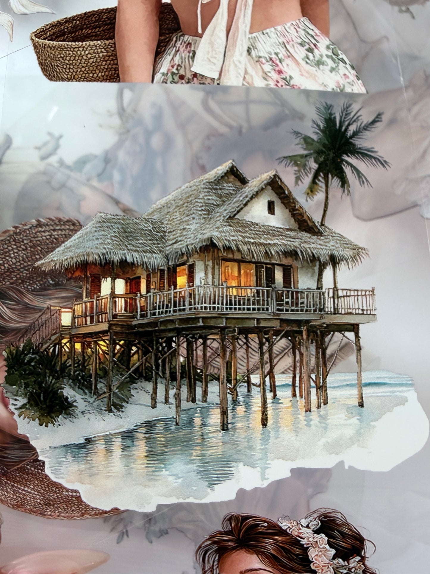 Summer cottage escape and Bali Breeze PET 3D raised tape