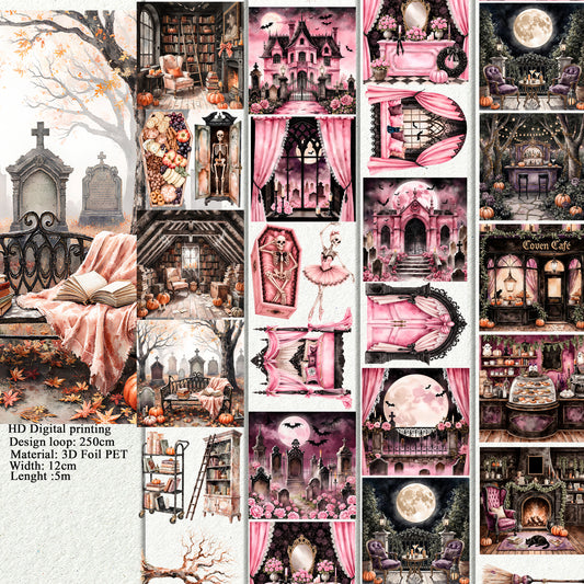 BUNDLE Halloween PET 3D raised tape