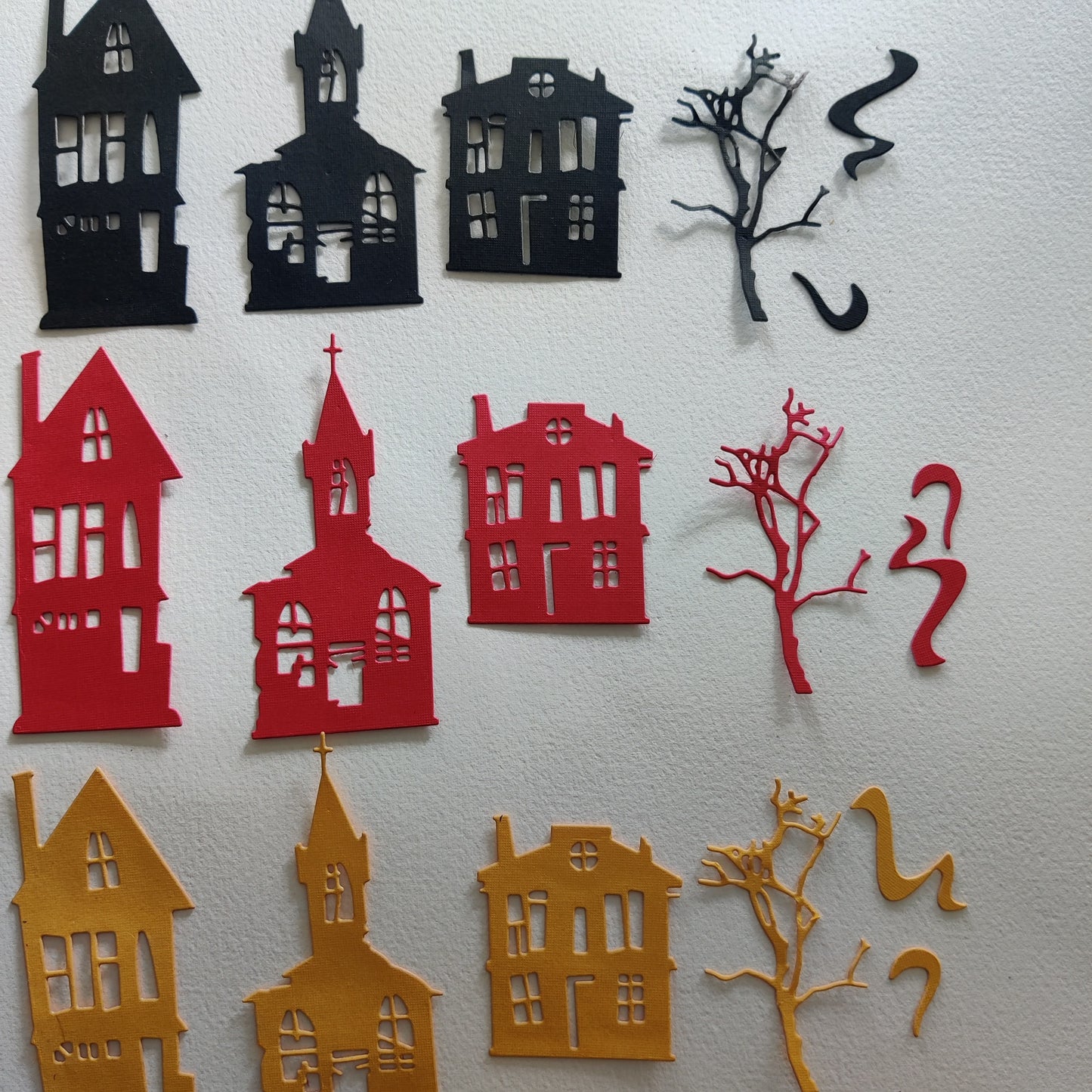 1 Pack, 9+ DIE cuts paper Pressed Material Paper for Halloween, Suitable For DIY Decoration Of Journals, Journaling, Scrapbooking, Albums.