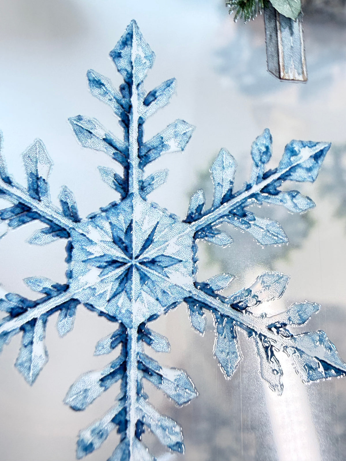 Magical Christmas and Winter at the Lodge Landscape PET 3D raised tape.