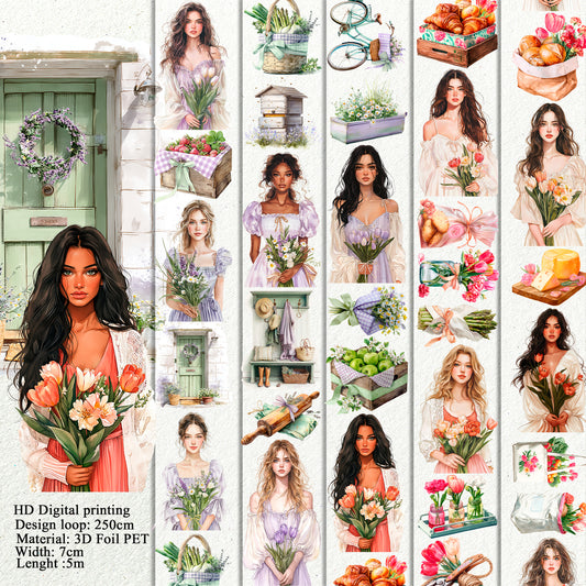 BUNDLE Lavender and Sage and Tulips and Carnations