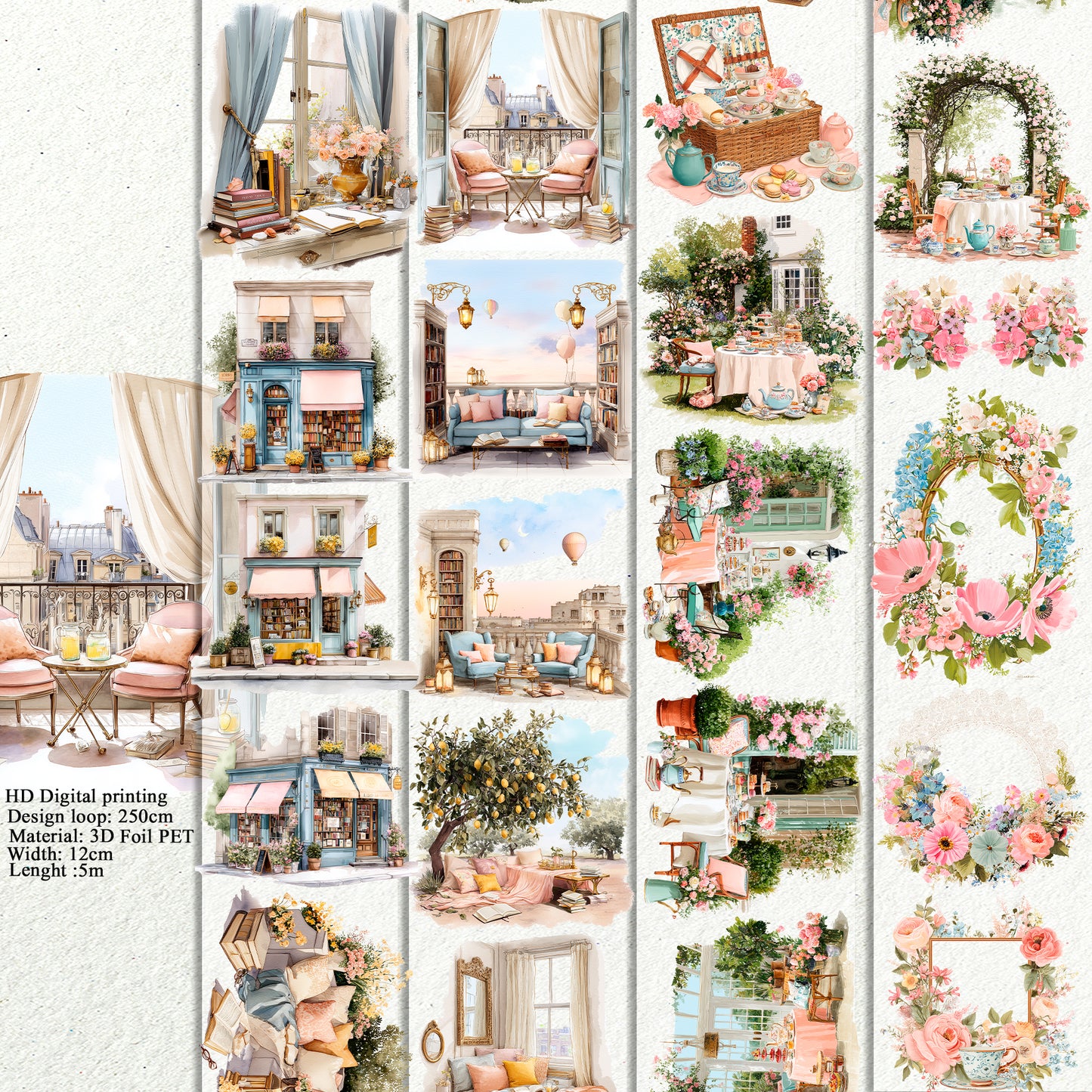BUNDLE Summer Reading and Garden Tea Party PET
