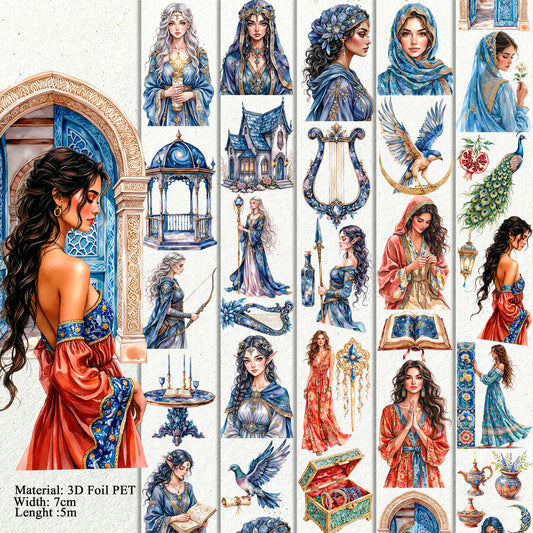 Starwoven Citadel and Moorish Whispers PET 3D raised tape